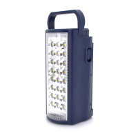 Ліхтар переносний FUJITSU FD-2606LED, 2 режими (16+8Led), вбудований аккум, корпус пластмас, кабель 220В, Box