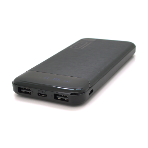 Powerbank TX-10 10000mAh, 2USB, White/Black, (245g), Blister