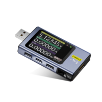 USB тестер Fnirsi FNB58 напруги (4-28V) та струму (0-7A), Bluetooth, Box