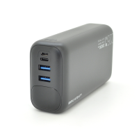 PowerBank  30000mAh, Input: (2хType-C), Output: (2хUSB, 2хType-C), PD20W, plastic, Black, Q20